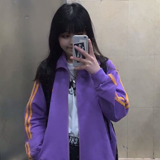Set đồ thể thao tím nam nữ Kang Daniel