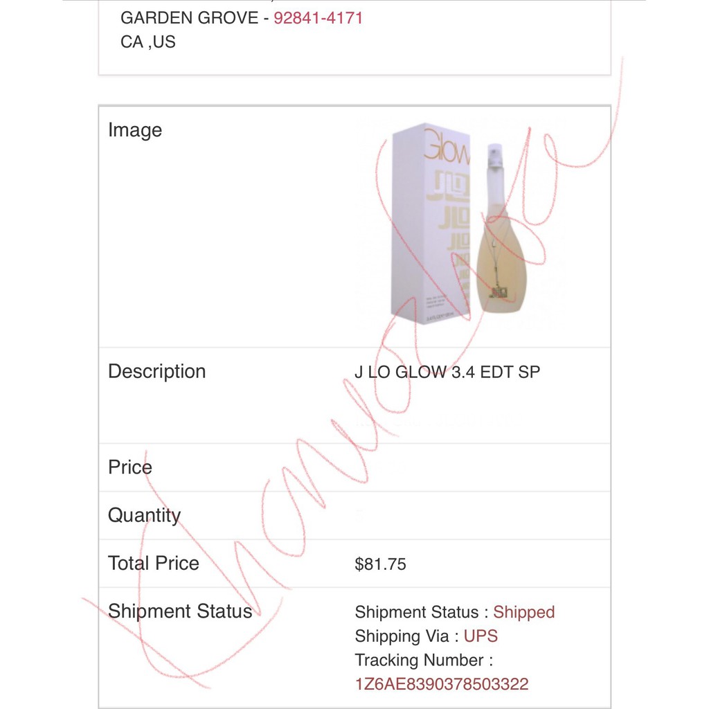 💥 Nước hoa nữ Glow - Jennifer Lopez