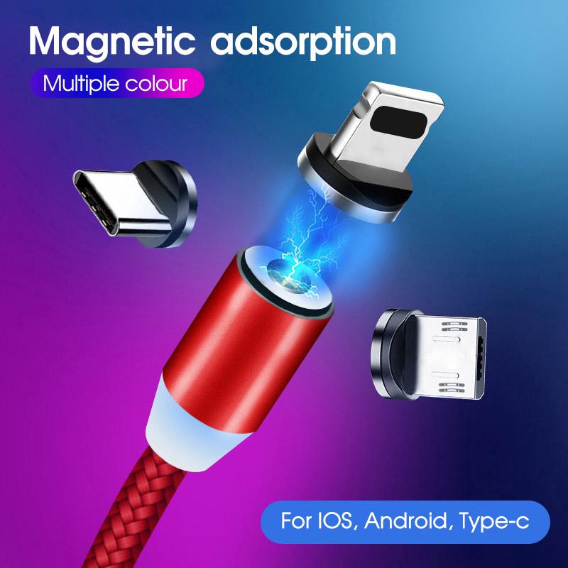 Dây cáp sạc nhanh 1m cho iphone Type C Micro USB