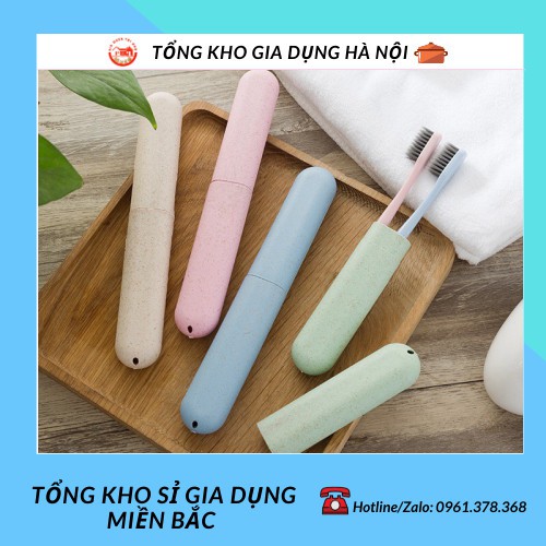 Hộp đựng bàn chải đánh răng du lịch bằng lúa mạch 88132