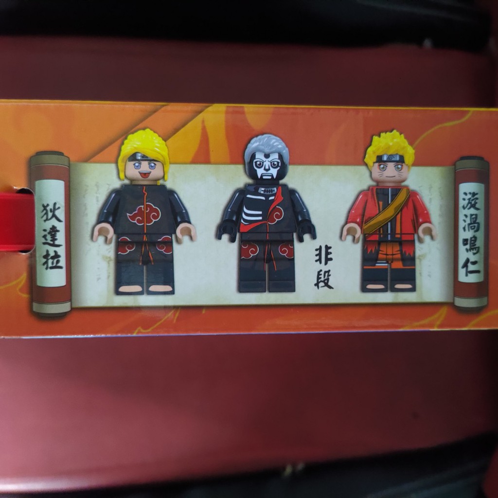 Mô hình lắp ghép Cửu vỹ bộ sưu tập nhân vật Naruto