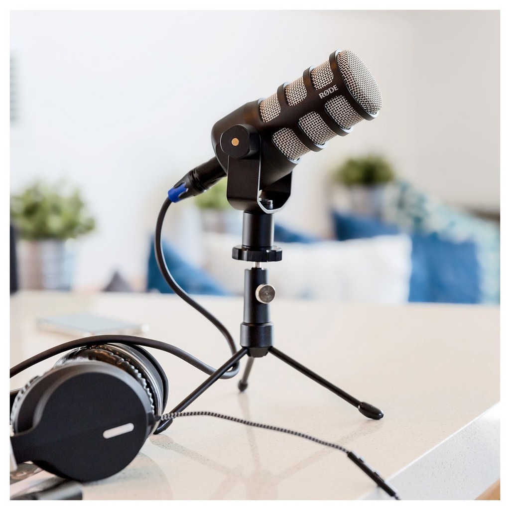 [Mã ELHACE giảm 4% đơn 300K] Rode Podmic - Micro Dynamic Cho Streamer, Hướng Thu Cardioid, Kết Nối Xlr