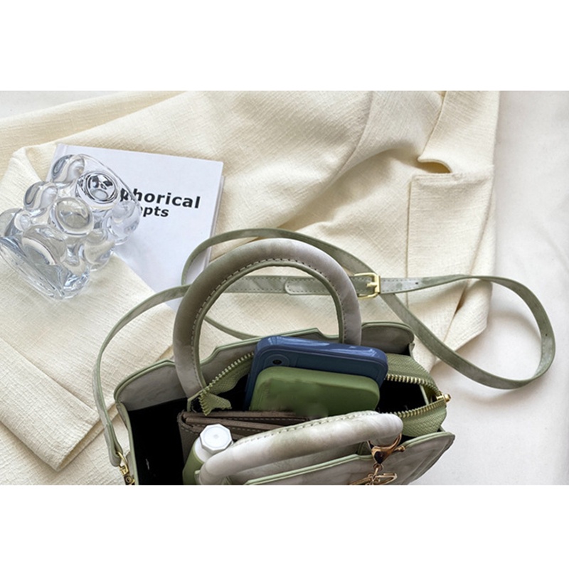 Túi Xách Dáng Vuông Màu gradient Dễ Phối Đồ Thời Trang Cho Nữ