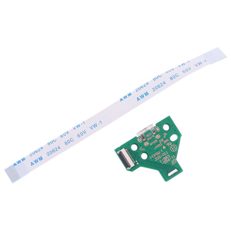 Bảng Mạch Mô Đun Cổng Sạc USB Kèm Dây Cáp 12 Pin Chuyên Dụng Chất Lượng Cao
