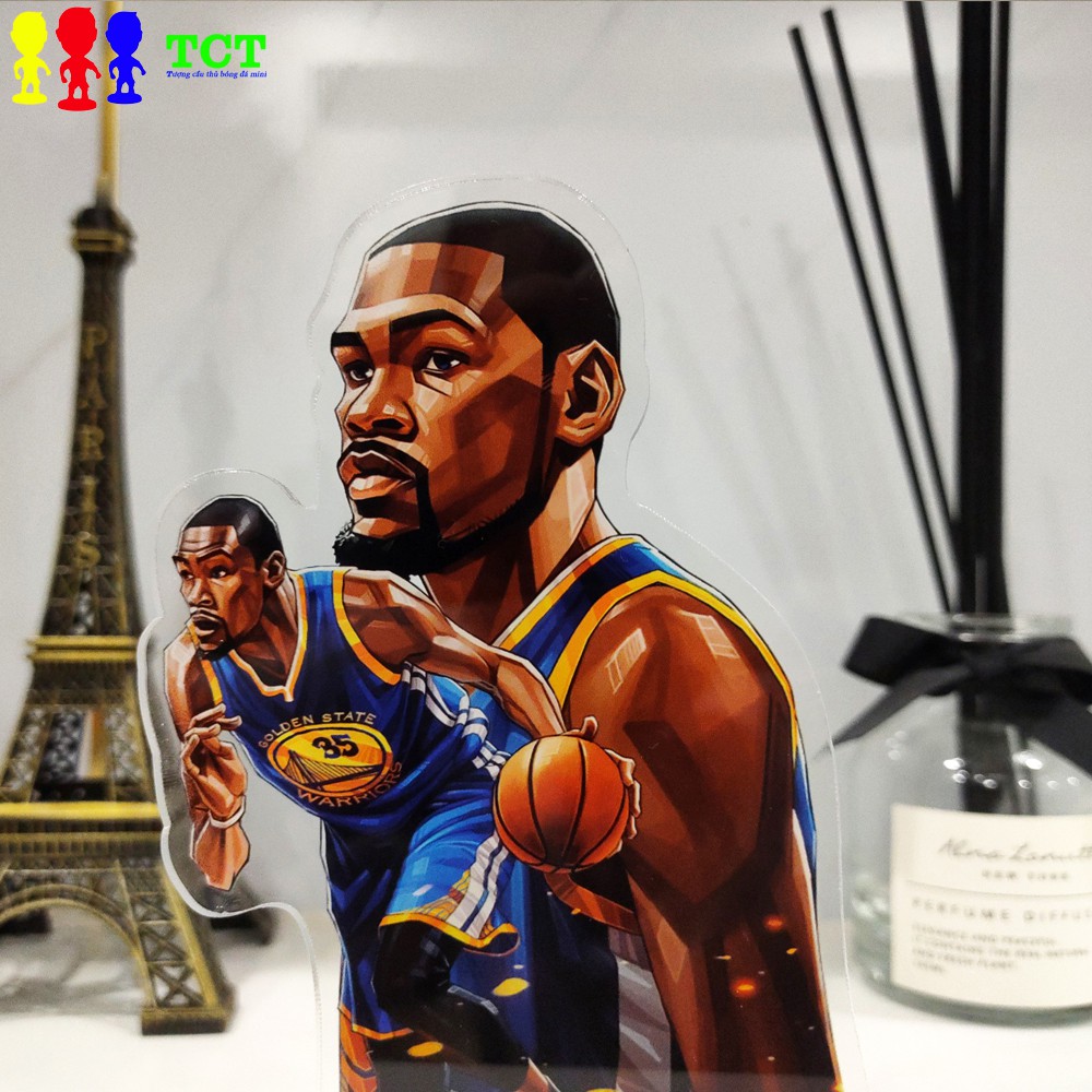 Tượng standee acrylic cầu thủ bóng rổ NBA Kenvin Durant