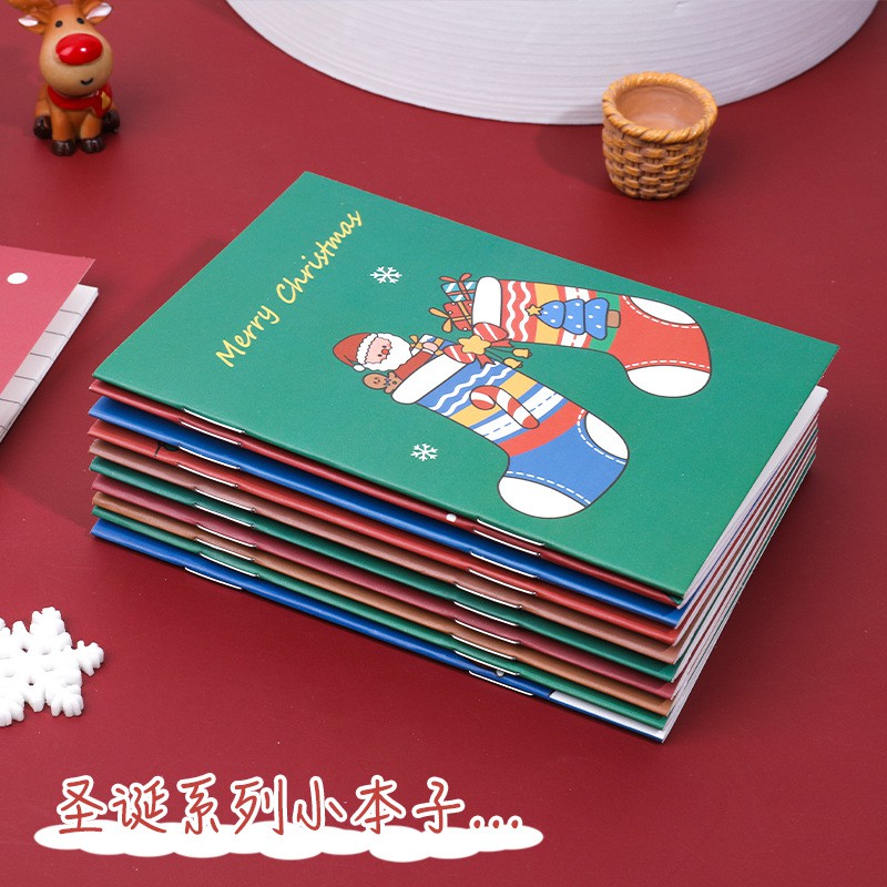 Sổ vở Noel dễ thương quà tặng giáng sinh ý nghĩa