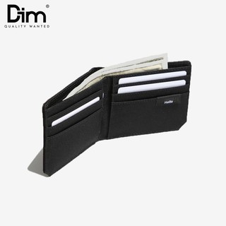 Ví vải dim basic wallet unisex - màu đen