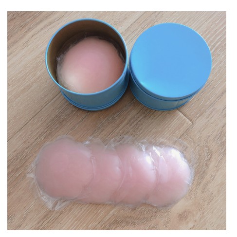 Set 5 cặp dán ngực silicon tienich247 - Hộp 5 đôi dán nhũ hoa silicon tái sử dụng nhiều lần