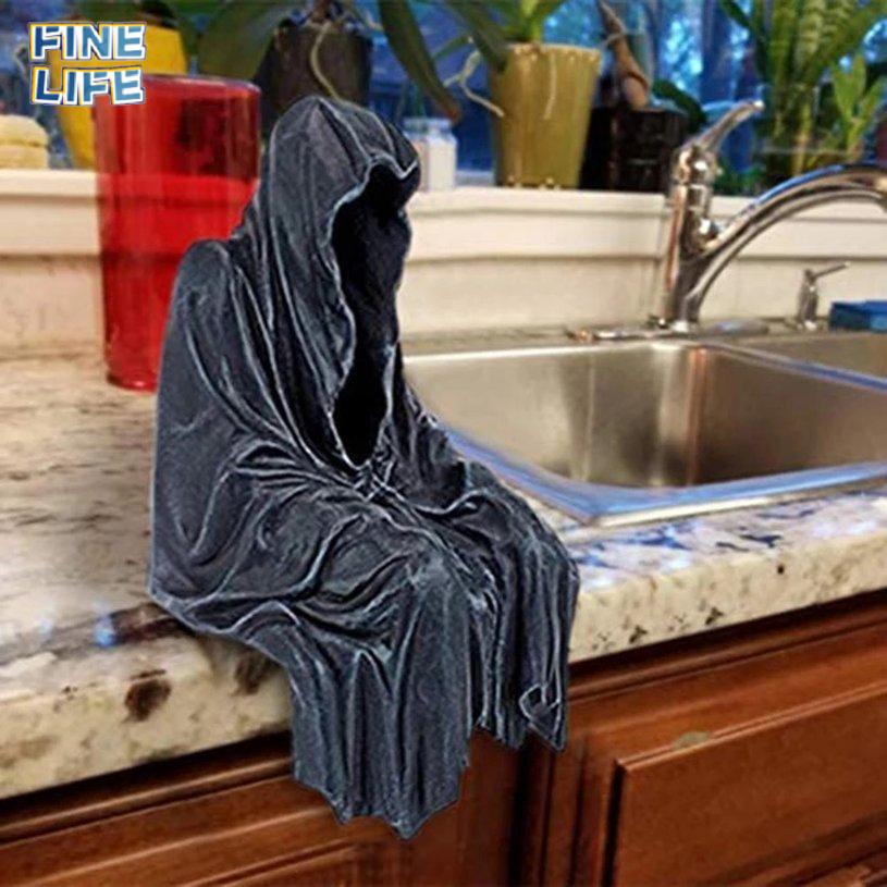 Mô hình tượng thần chết bằng nhựa resin 12.24 dùng trang trí ngoài trời