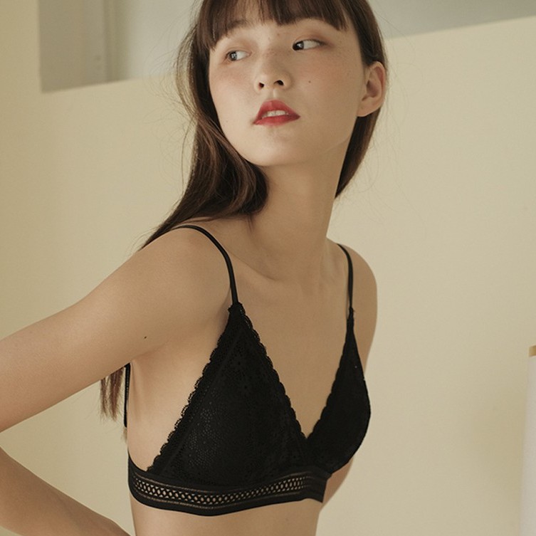 Áo Bra Nữ Ren, Áo Ngực Nữ 2 Dây Mút Mỏng ZANA BRA B7156