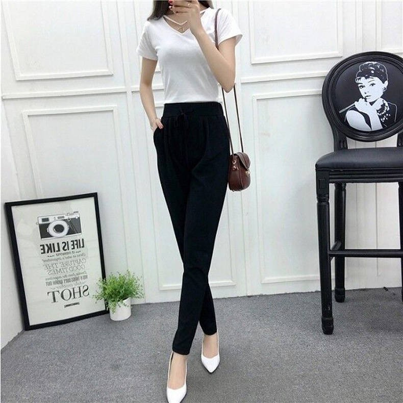 Quần Nữ Dài Lưng Cao Ôm Chân Thời Trang | BigBuy360 - bigbuy360.vn