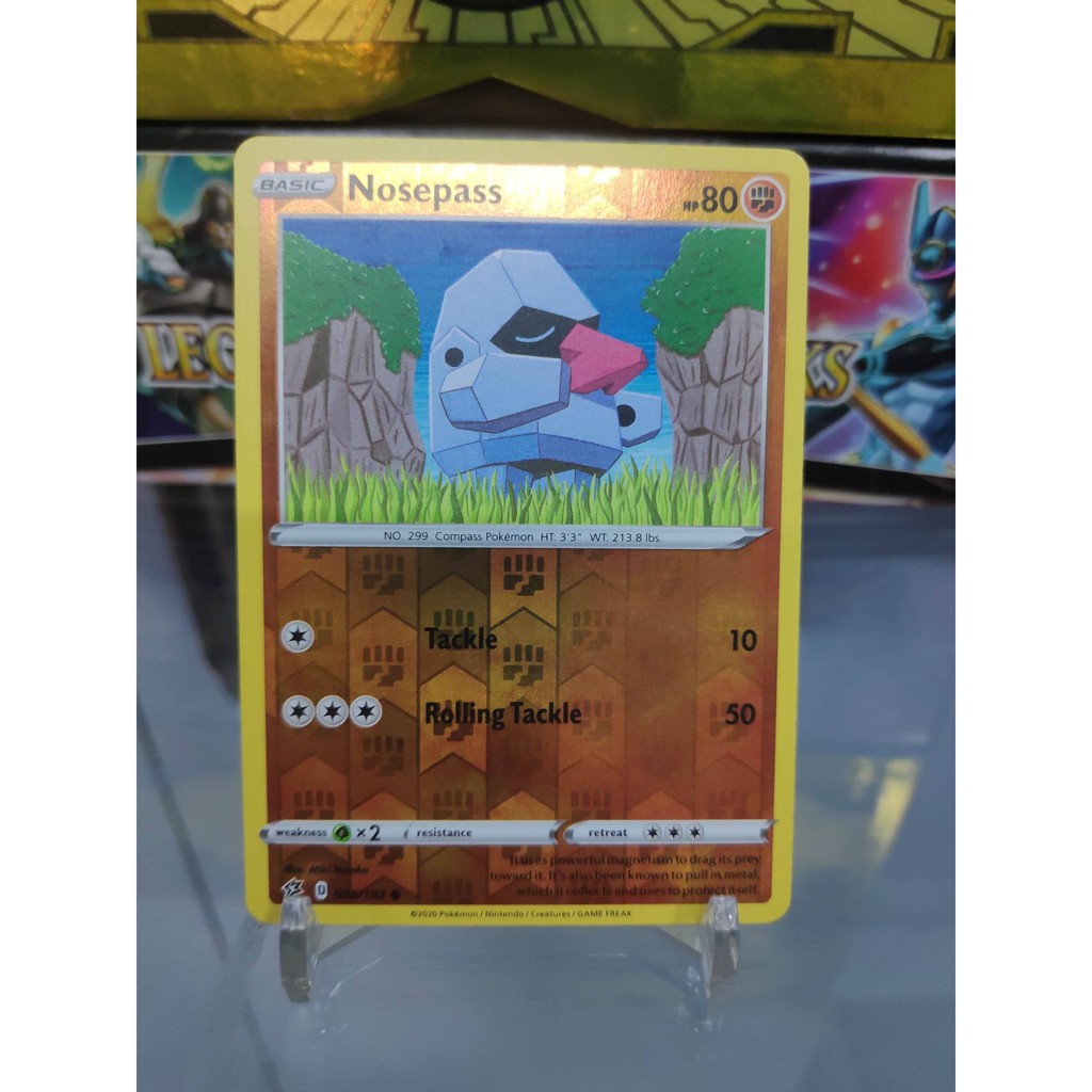[ Dưa Hấu Yugioh ] Lá bài thẻ bài Pokemon Nosepass