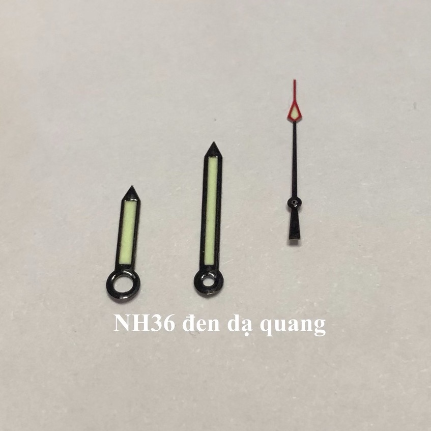 Bộ kim máy cơ dạ quang lắp cho máy NH35, NH36