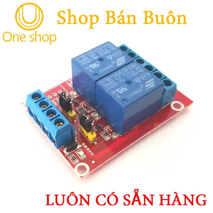 MODULE Relay 2 Kênh 12VDC H/L