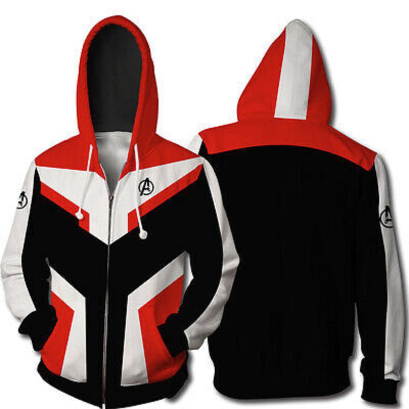 Áo khoác hoodie in hình nhân vật game Avengers cá tính cho nam