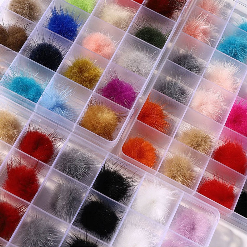 Bộ Dụng Cụ Làm Móng Nghệ Thuật Có Bóng Lông Mềm Tháo Rời Được xiangbao