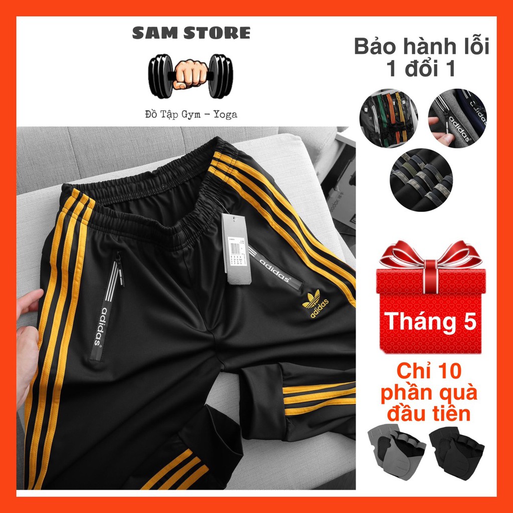 Quần Jogger Nam [TẶNG GĂNG TAY TẬP GYM] - Quần Thể Thao Nam Chất Thun, Nhiều Màu