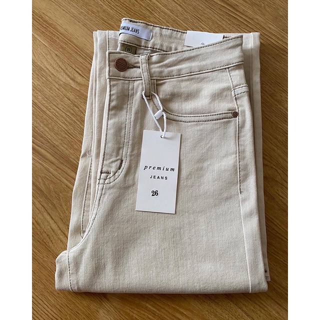 Quần culottes kem chỉ bò siêu đẹp