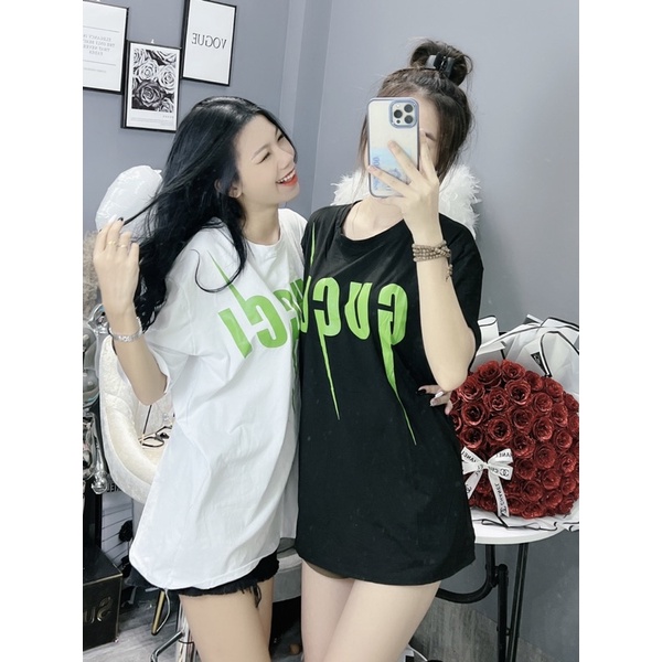 Áo Thun Tay Lỡ Tia Sét Xanh - CAMNHUNG Áo Thun Nam Nữ Unisex Hot Hit