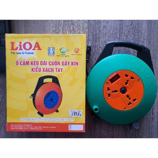 Ổ cắm lioa kéo dài xoay tròn