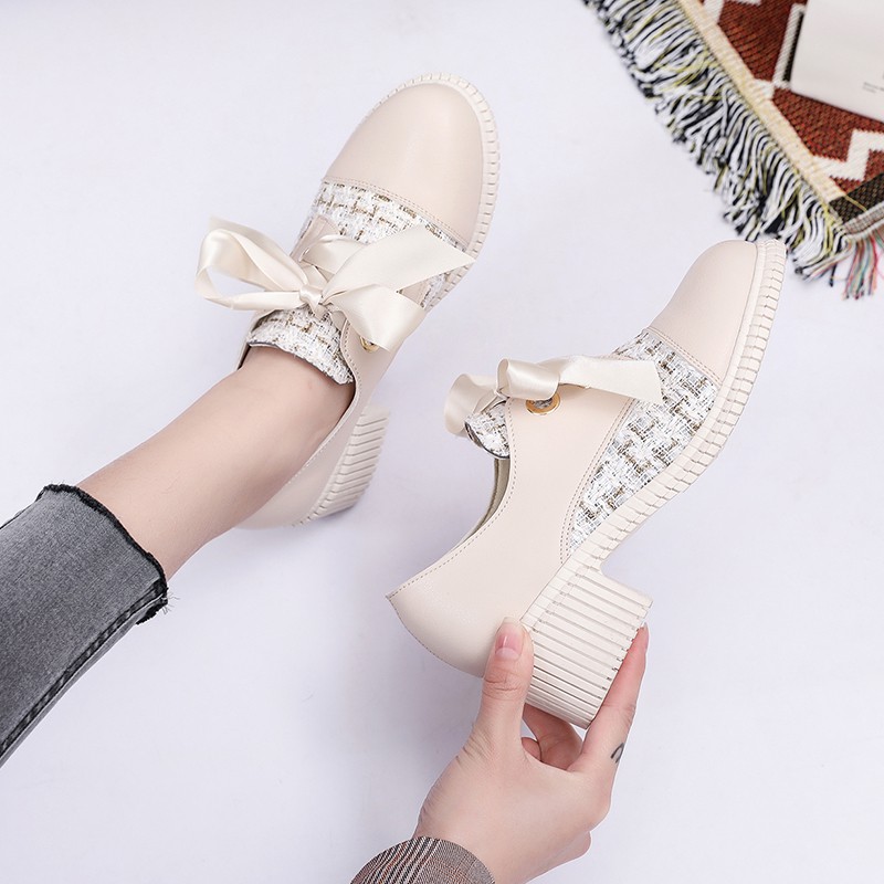 Giày oxford nữ MPS252 phong cách tiểu thư Hàn Quốc - Mery Shoes