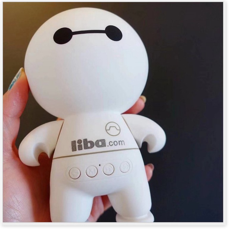 Loa bluetooth   GIÁ VỐN  Loa bluetooth mini Music A9 Baymax thiết kế nhỏ gọn tạo cảm giác thân thiện, dê thương 7038