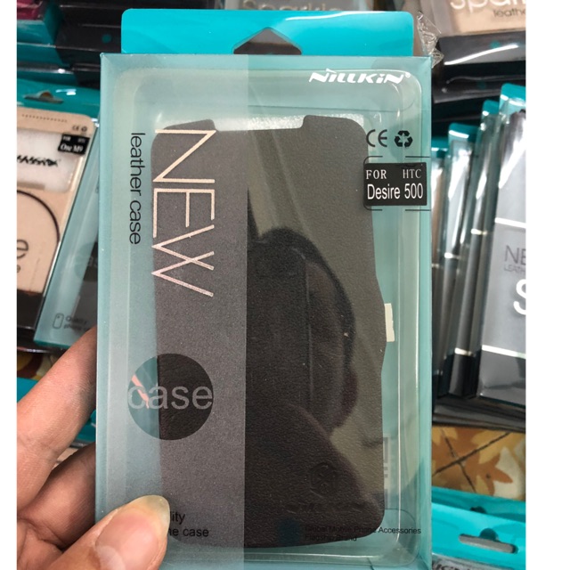 Bao da nillkin htc desize 500