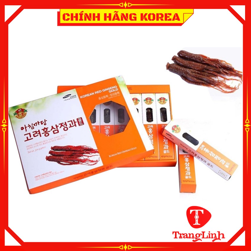 Hồng sâm củ tẩm mật ong hàn quốc Achimmadang chính hãng, hộp 8 củ - tranglinhkorea