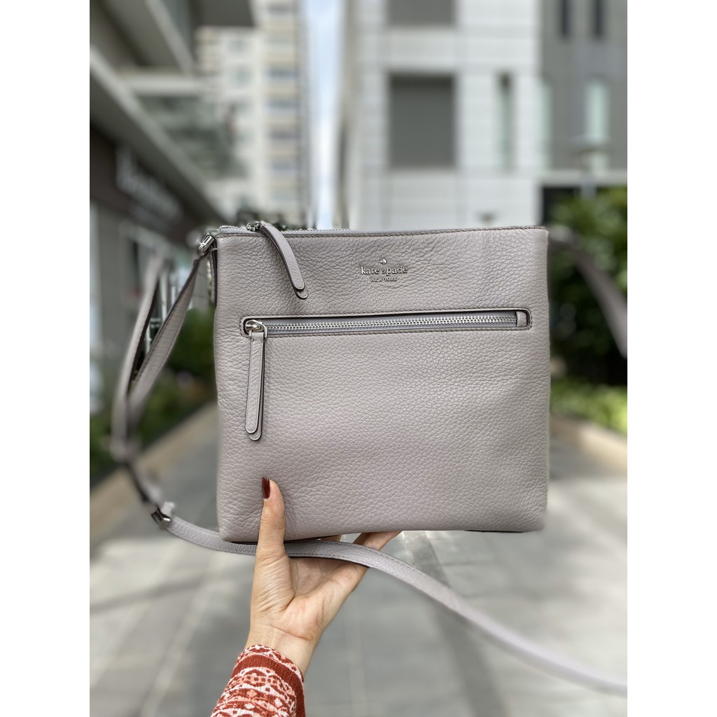 Túi xách nữ chính hãng Kate spade jackson Top zip da mềm đơn giản mà đẹp-Size 25x23cm