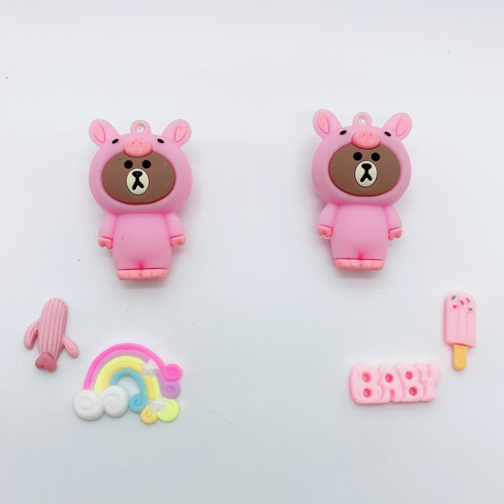 Set Charm /Jibitz gắn dép CROCS - ỐP ĐIỆN THOẠI thời trang | BigBuy360 - bigbuy360.vn