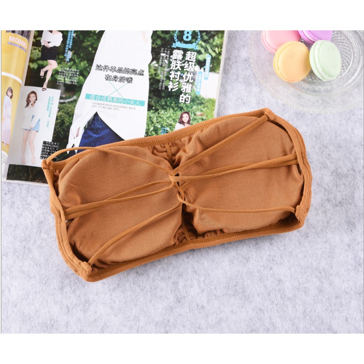 Áo ngưc nữ dây ngang có mút ngực clip chi tiết