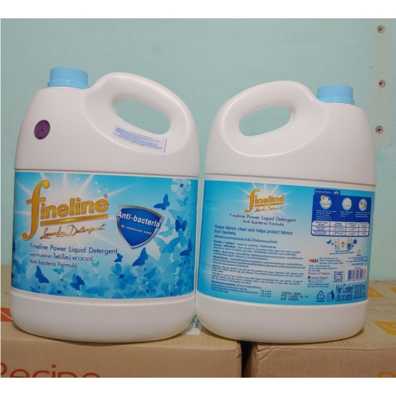 [Tem chính hãng] Nước giặt xả Thái Lan FineLine can 3000ml