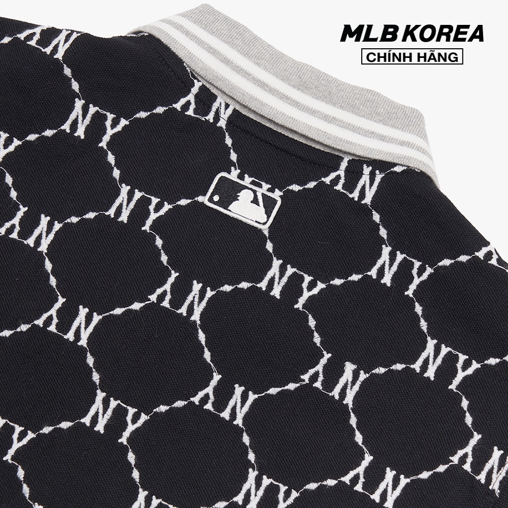 MLB - Áo thun polo nữ Monogram 3FPQM6023-50BKS