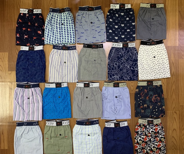 Quần đùi ngủ nam. Quần đùi lưng xì