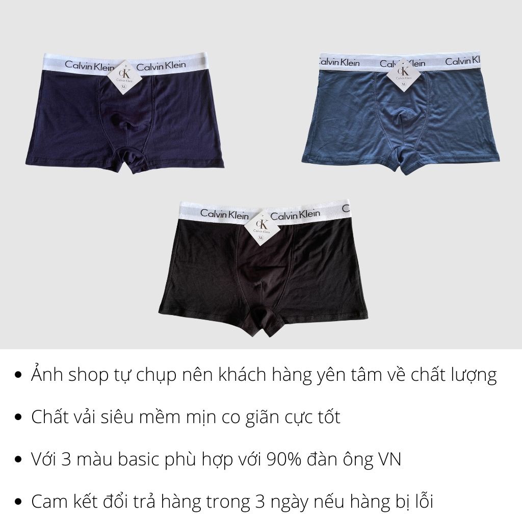 Quần lót nam boxer sịp xì đùi thun lạnh co giãn thông thoáng hút mồ hôi không tạo mùi hôi DOLMAN QL01