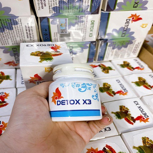detox x3 - Hộp detox x3 - Giảm mỡ bụng detox x3
