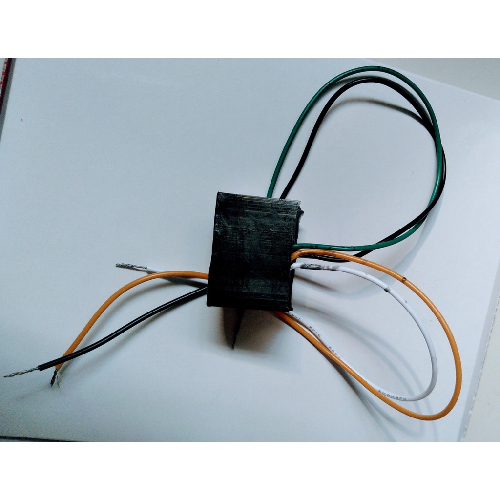 Cục chuyển điện AC-DC lắp đèn LED xe máy