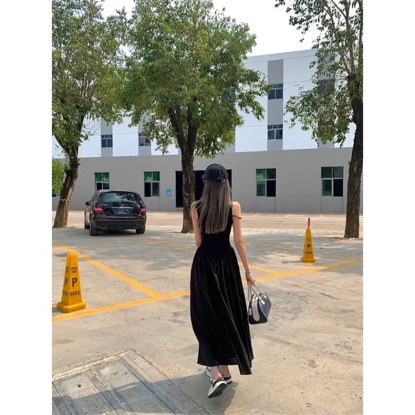 Đầm dái dáng ôm chiết eo phong cách hàn quốc cho nữ