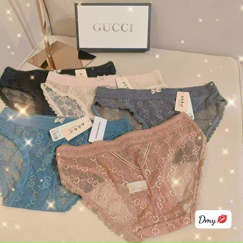 Quần lót gucci lưới kim anh bùi