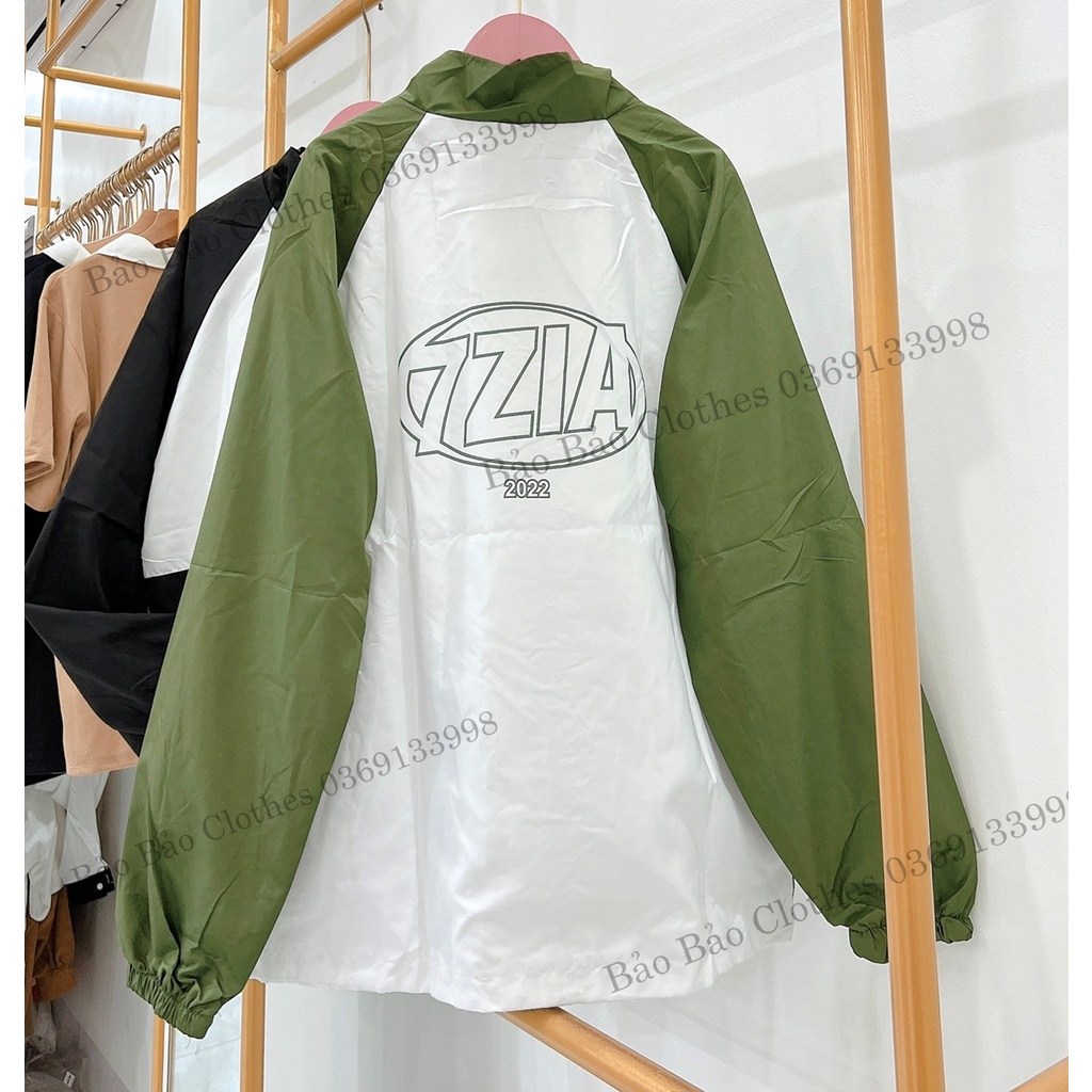 Áo Gió Bomber Nam Nữ  Form Rộng 2 Lớp 7Zia Vải Dày Mịn Thoáng Mát Thiết Kế Thời Trang Kiểu Dáng Năng Động