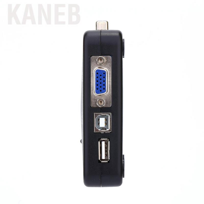 Hộp chuyển đổi cổng USB VGA KVM không dây dùng để nối máy tính với màn hình bàn phím chuột