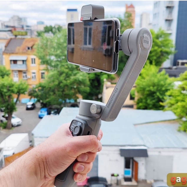 Gimbal Zhiyun Smooth Q3 - Tay cầm chống rung Zhiyun Q3 trang bị đèn LED F6 / S5B / H4 / L08 / L09