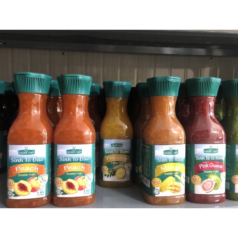 Sinh tố Golden Farm 1L Hương Đào