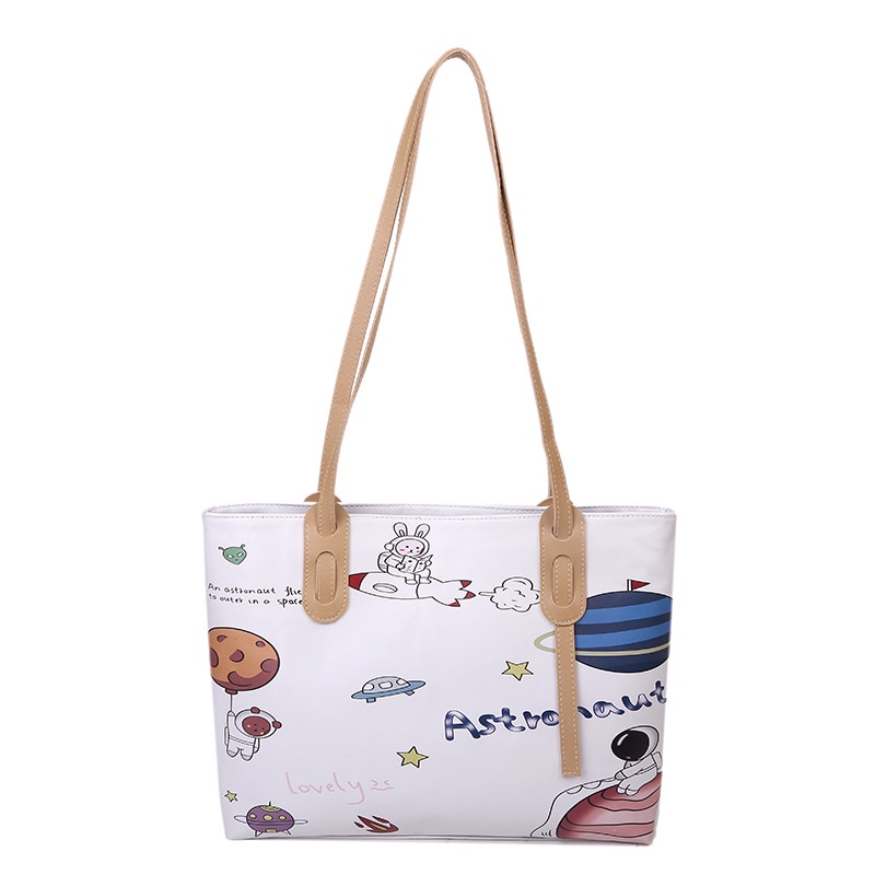 Túi đeo vai thời trang phương Tây họa tiết gấu ấn tượng 2021