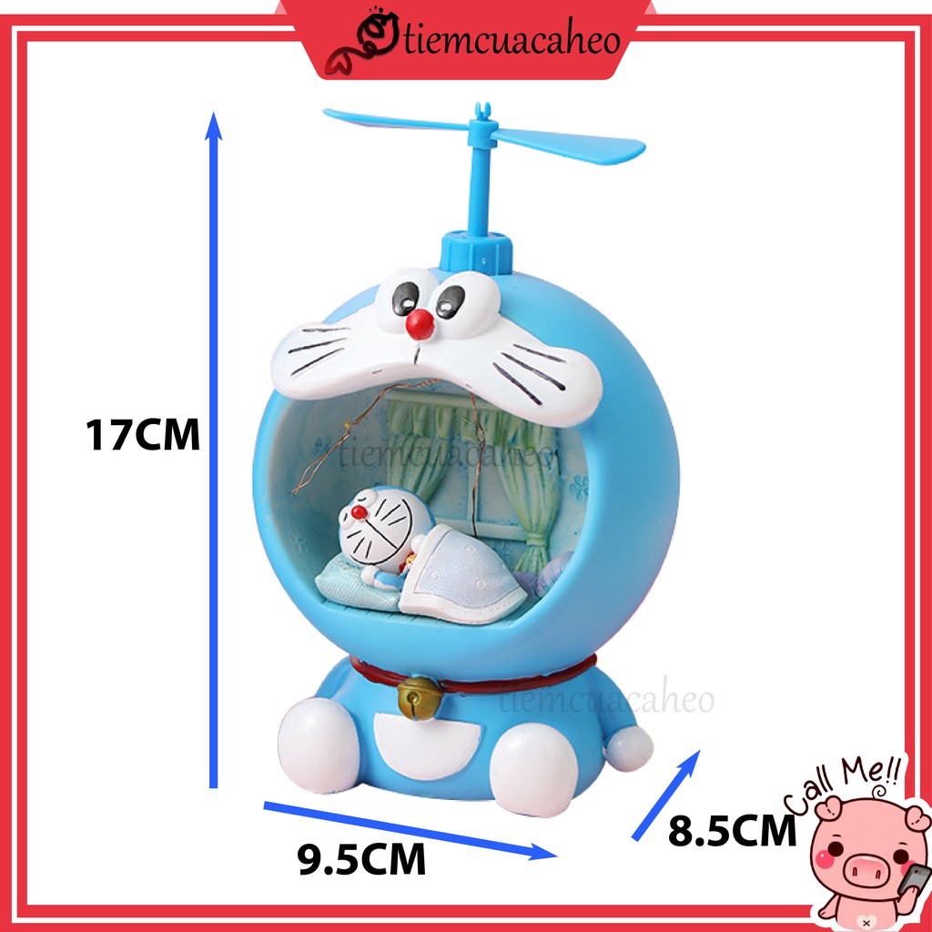 Đèn led, đèn ngủ trang trí,decor Ống Heo Tiết Kiệm Doremon,Doraemon, quà tặng sinh nhật