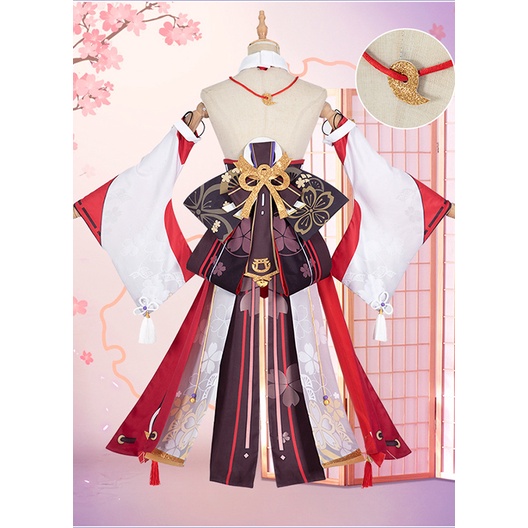 Bộ Tóc Giả Hóa Trang Guuji Yae Cho Nữ