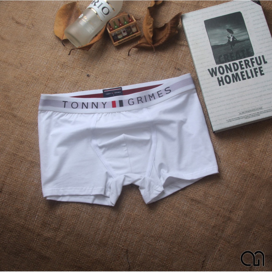 Quần lót nam boxer đùi cao cấp cotton,quần sịp đùi nam co giãn, thoáng mát,chống mùi hôi khi mặc cả ngày