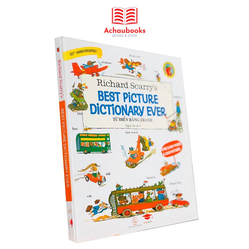 Sách Richard Scarry's Best Dictionary Ever, Từ điển tiếng anh - Á Châu Books