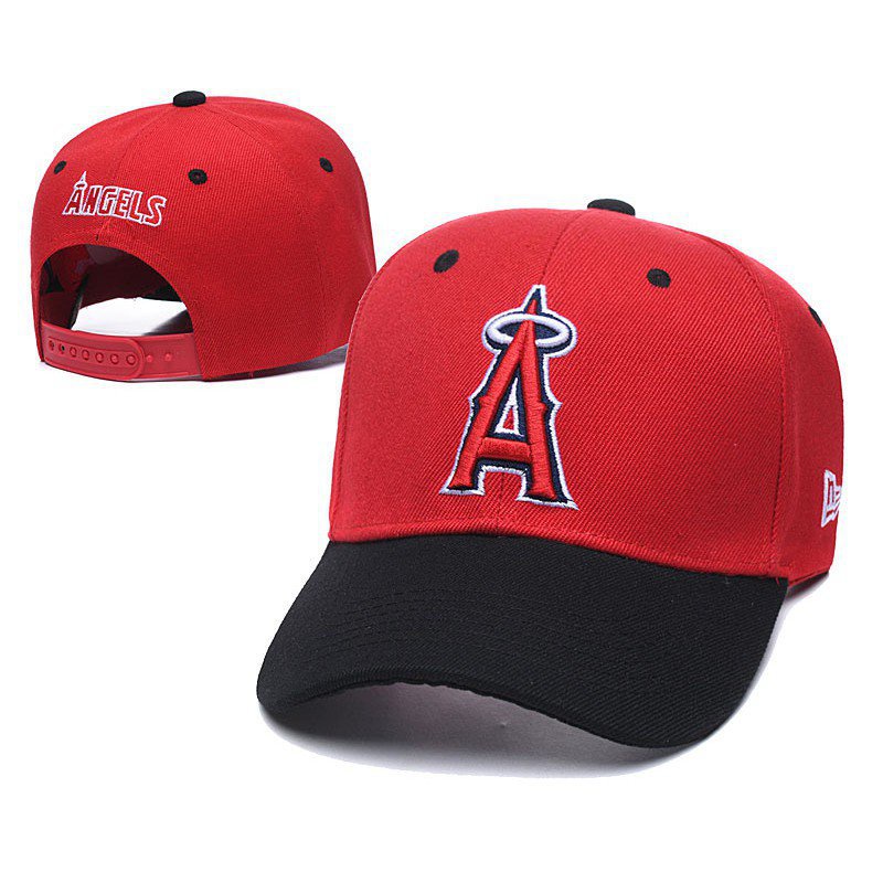 Mũ Lưỡi Trai Thêu Chữ Wzz1 New2021 Era MLB Los Angeles Angels red Phong Cách Hip Hop Thời Trang Cho Nam Và Nữ Topi I7h9
