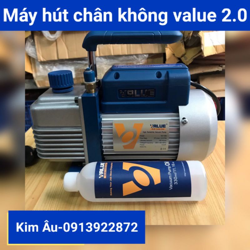 Máy Hút Chân Không VALUE VE115N (2.0 CFM)[Ảnh thật]